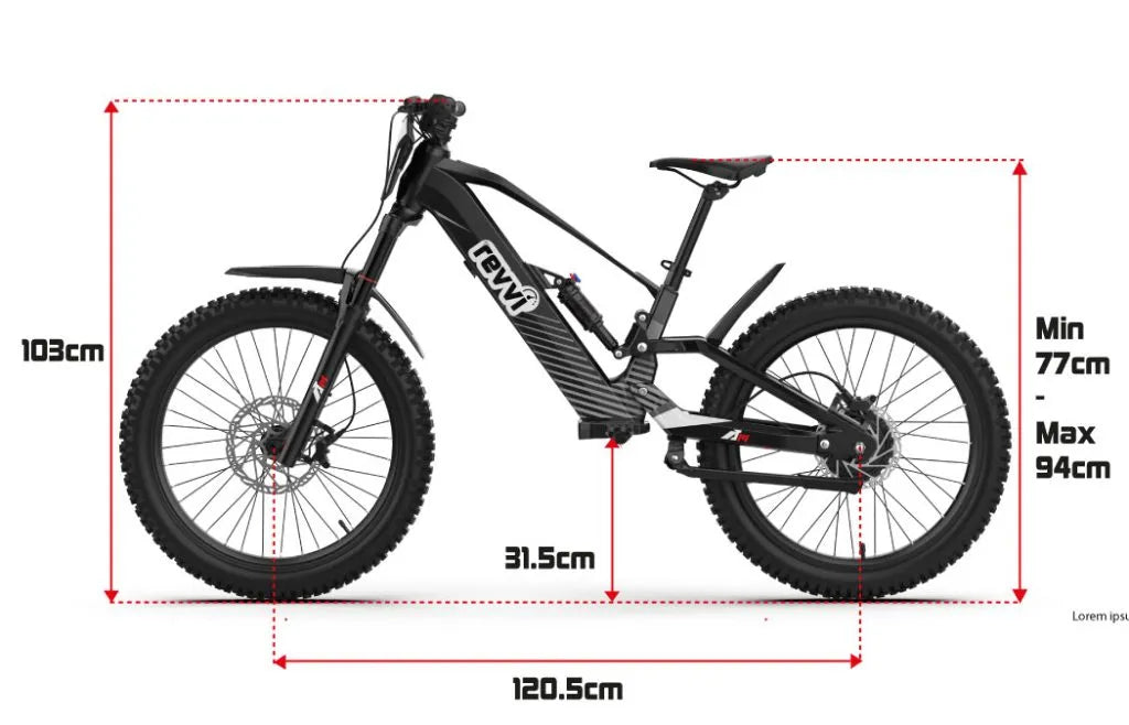 Revvi 24 full suspension off road bike