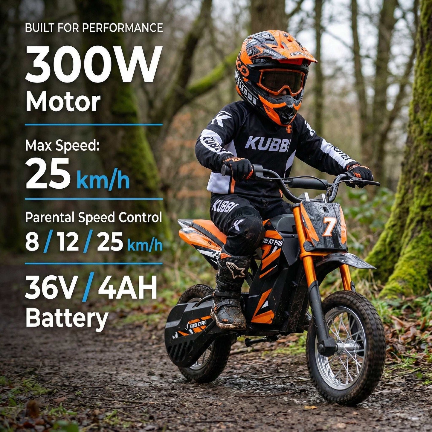 Kubbi K7 Pro | Electric Dirt Bike