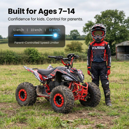 Kubbi Q19 Electric Quad | Eco-Friendly Off-Road Adventure