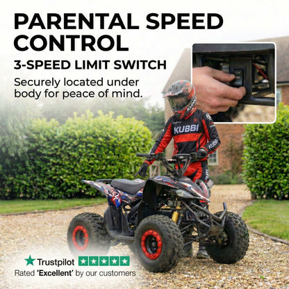 Kubbi Q32 Electric Quad | Eco-Friendly Off-Road Adventure