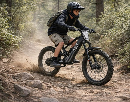 Revvi 24 full suspension off road bike