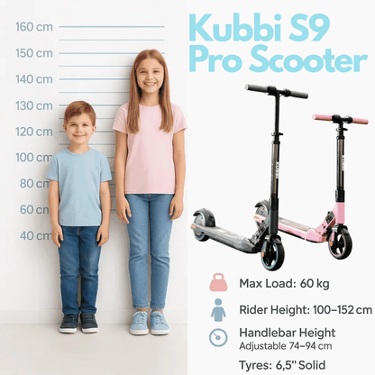 Kubbi S9 Pro Kids’ Electric Scooter (Ages 4–12)