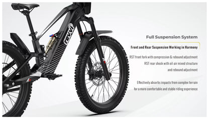 Revvi 24 full suspension off road bike